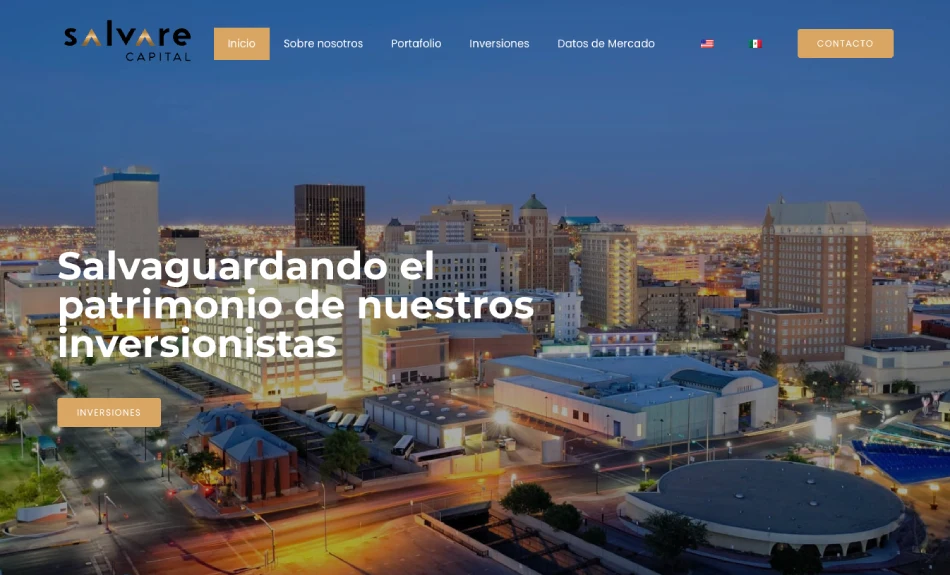 Salvare website design