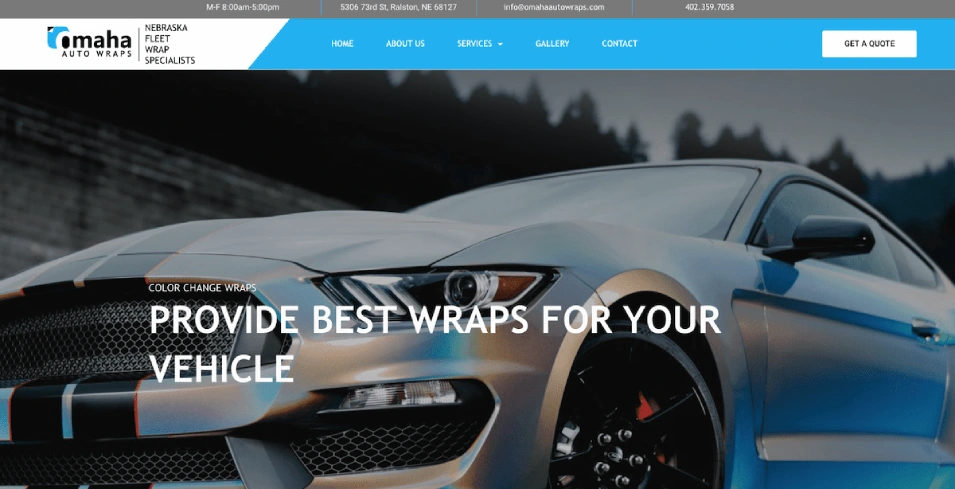 Small business web design