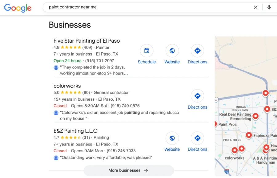 Local seo in el paso