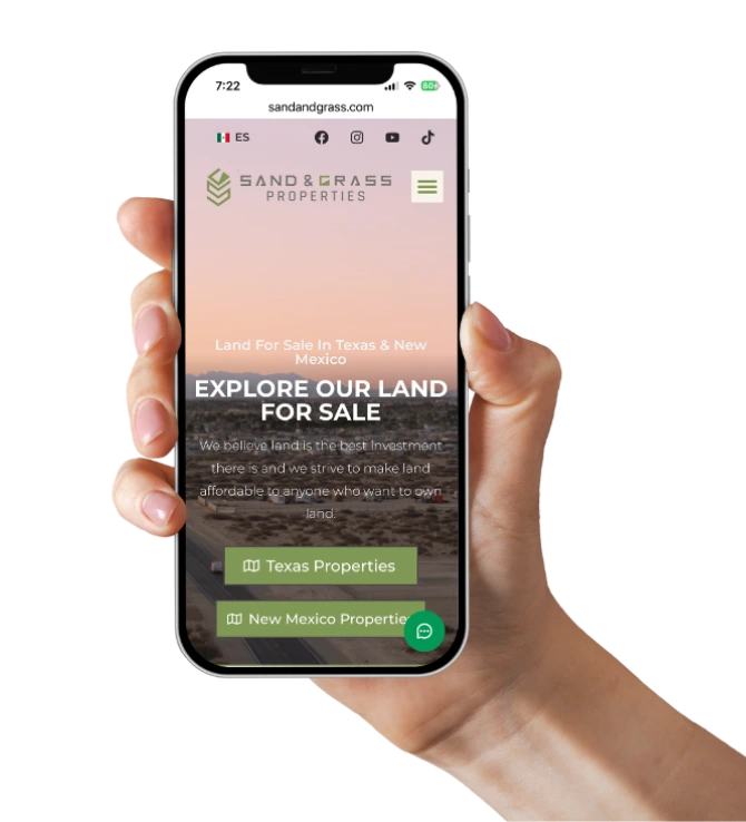 Sand and Grass Mobile Design