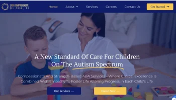 Aba comprehensive website design