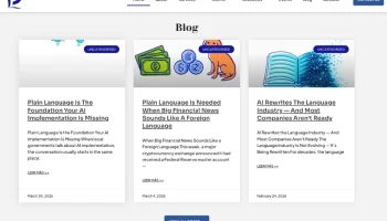 Plainlii website design