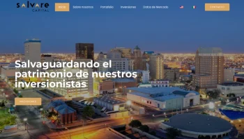 Salvare website design