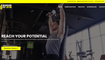 Border gym website