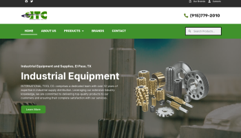 International tool corp website design